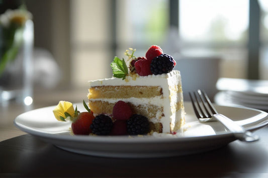 Tort chantilly cu fructe de pădure și frișcă