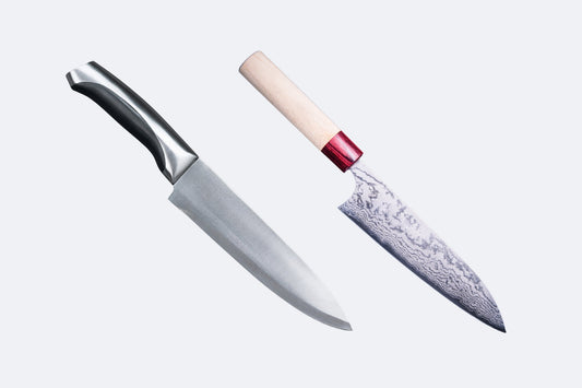 Care este diferența dintre un set de cuțit japonez și un german?