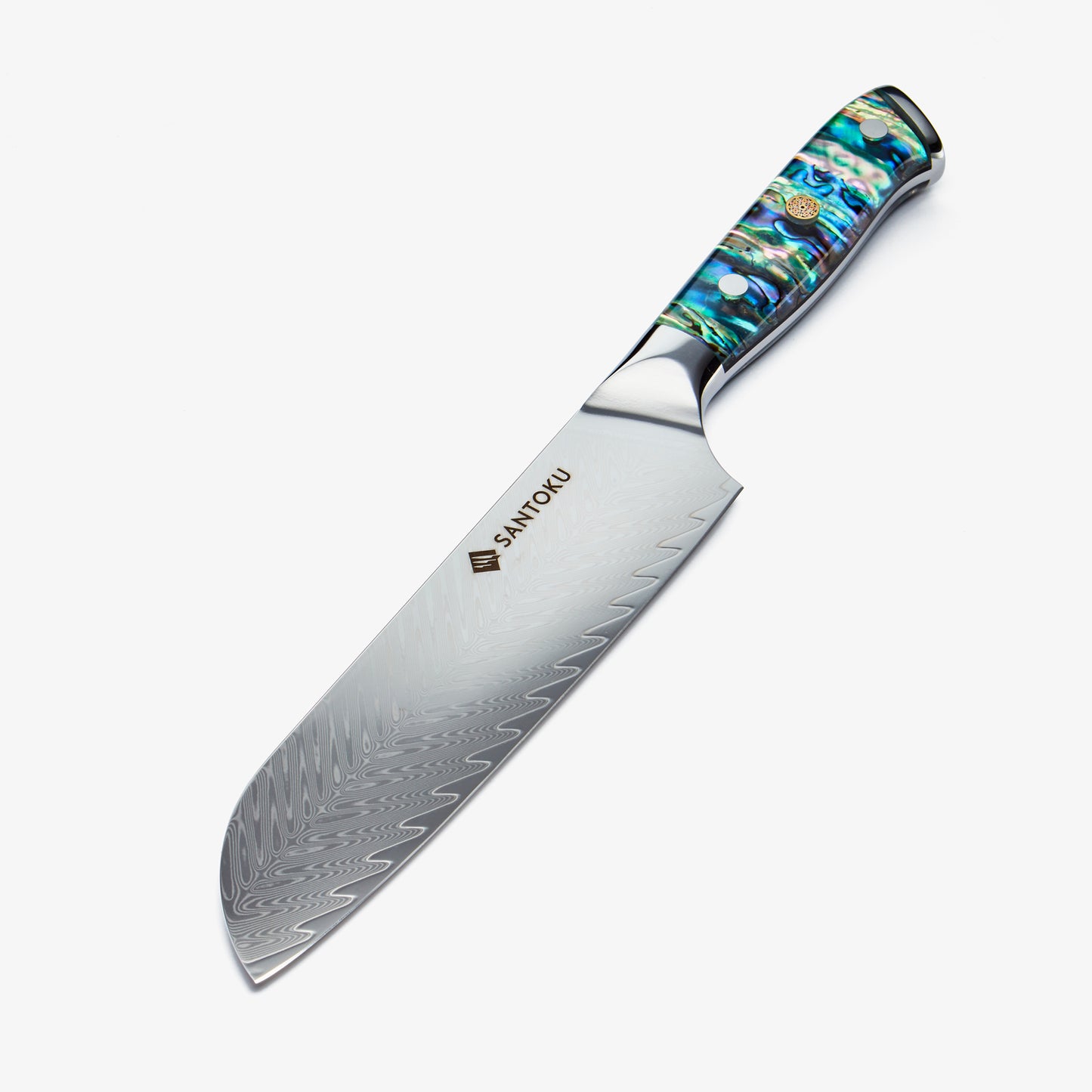 Chikashi (ちかし) cuțit Santoku de 7 inci