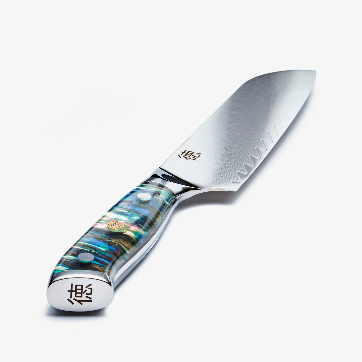 Chikashi (ちかし) cuțit Santoku de 7 inci