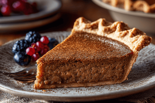Classic Sweet Navy Bean Pie with Warm Spices and Buttery Crust