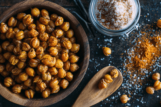 Crispy Roasted Chickpeas with Sea Salt and Smoked Paprika
