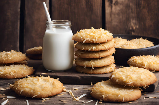 Cookie -uri de nucă de cocos crocante