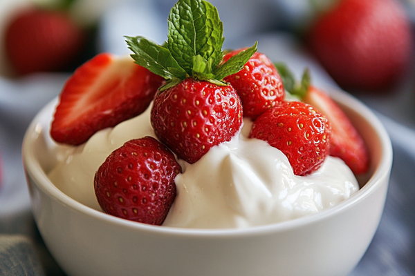 Fresas con Crema