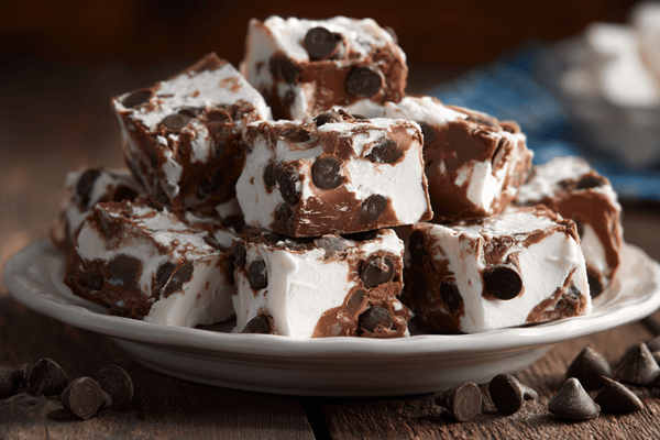 Classic Fantasy Fudge with Marshmallow Creme and Chocolate Chips