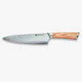 Haruta 8 inch VG10 cuțit japonez de bucătar Gyuto din oțel Damasc cu mâner din lemn și teacă