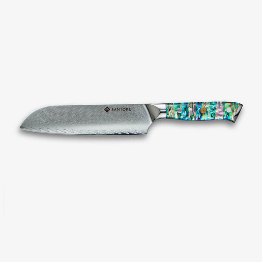 Chikashi (ちかし) cuțit Santoku de 7 inci